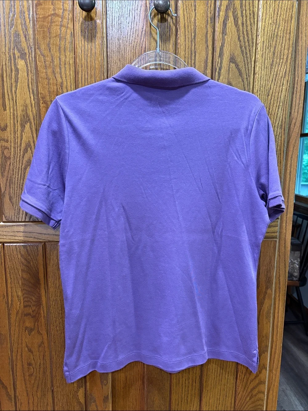 Lands' End Women’s Polo Pair in Plum and Fuchsia